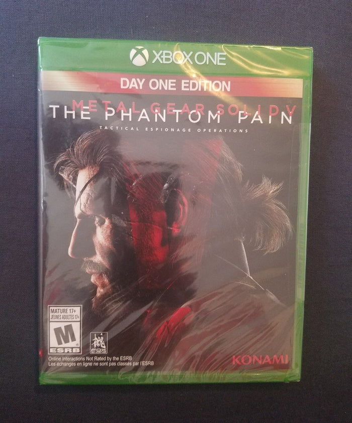 Xbox One The Phantom Pain. Metal Gear Solid V. Day One Edition Factory Sealed