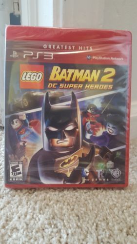 LEGO Batman 2: DC Super Heroes (Sony PlayStation 3, 2012) Factory Sealed