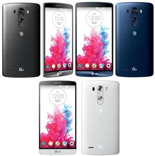 LG G3 D850 32GB BLACK WHITE BLUE AT&T 4G LTE 13MP SMARTPHONE *Great Condition* - TechStore USA LLC