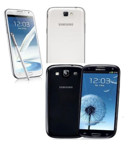 Samsung Galaxy Note 2 SCH-I605 Grey & White Verizon *Great & Fair Condition*