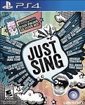 Just Sing (Sony PlayStation 4, 2016) Factory Sealed Fast Shipping - TechStore USA LLC