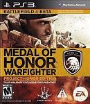 Medal of Honor: Warfighter -- Project Honor Edition (Sony PlayStation 3, 2012) - TechStore USA LLC
