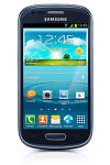 Samsung Galaxy S3 Mini SM-G730V - 8GB - Pebble Blue (Verizon) *Great Condition*